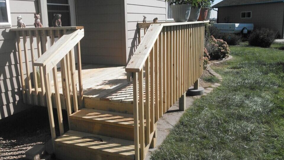 New Deck Construction in the Black Hills
